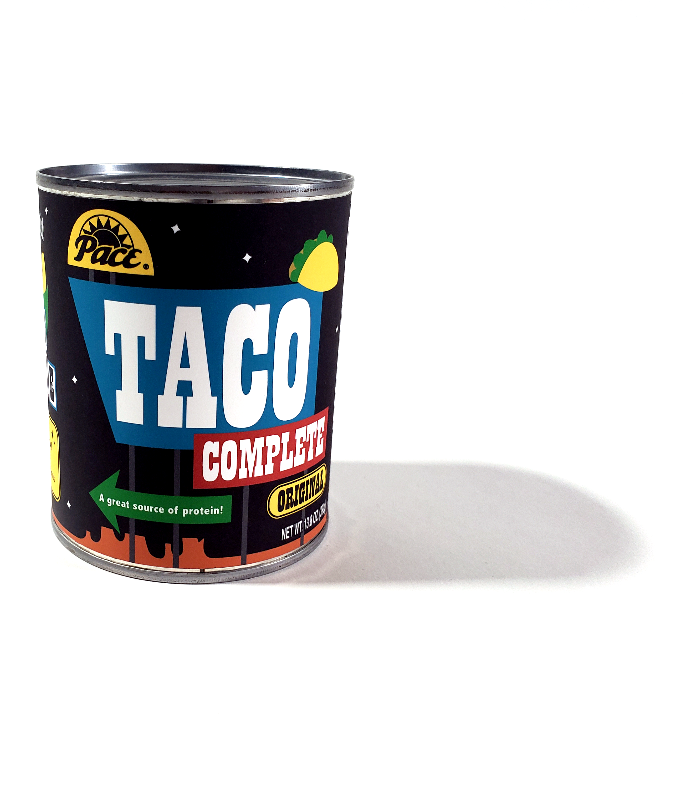 taco complete can label