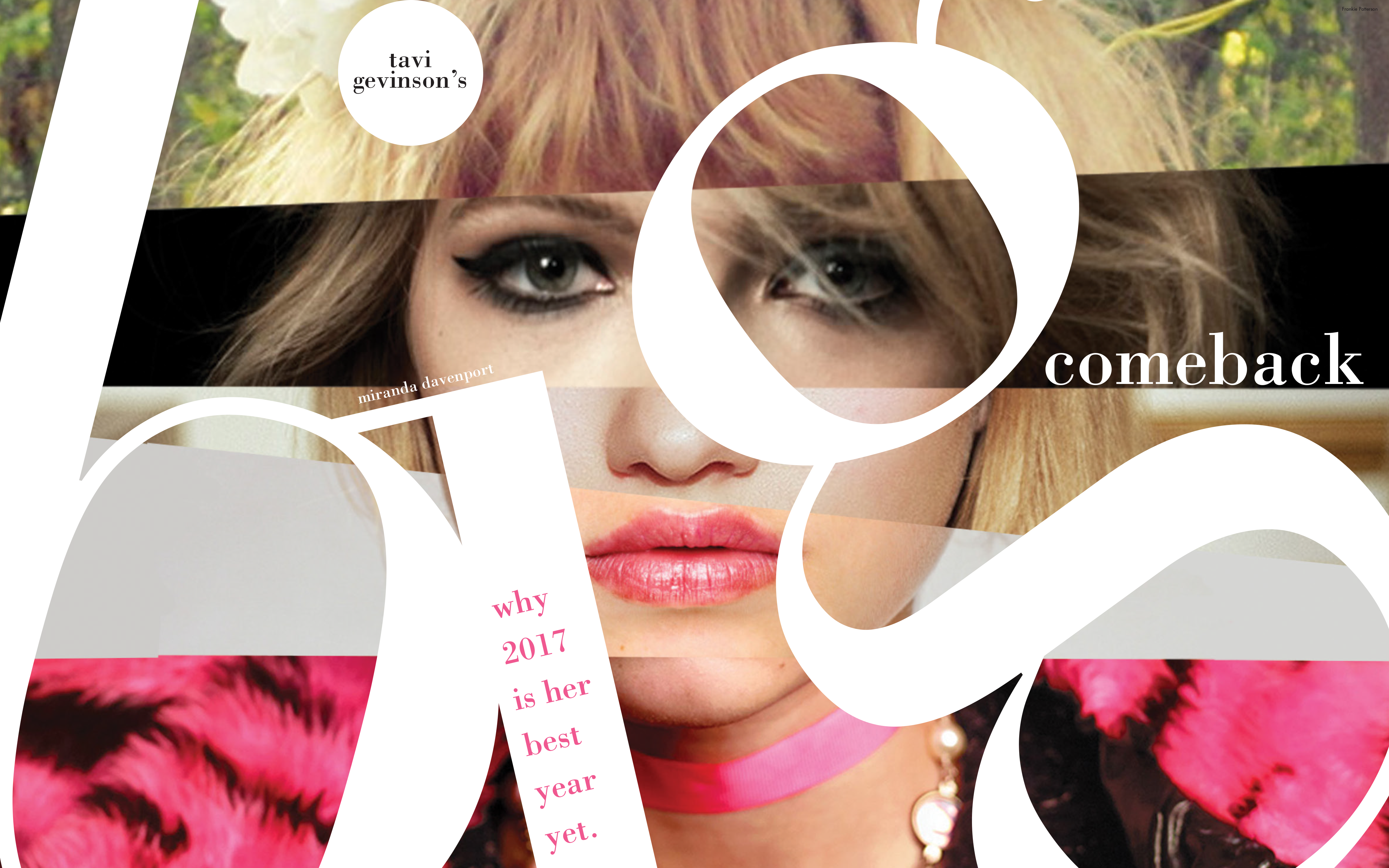 first spread of the layout